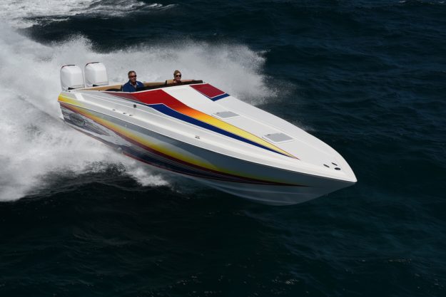 Active Thunder's 33' Express Outboard